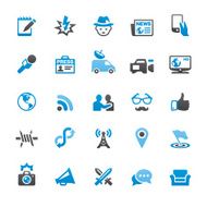 Press and Media related vector icons