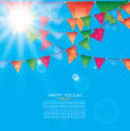 Flag party design N10