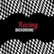 Background with checkered racing flag N3