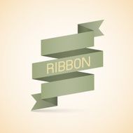 abstract vintage ribbon