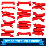 Set of bent ribbons with seam N2