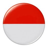 Badge -Indonesia flag