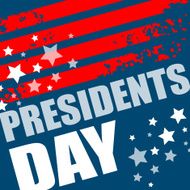 Presidents Day Vector Background N12