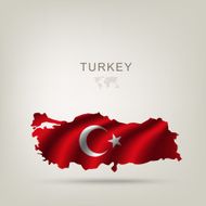 Flag of Turkey as a country
