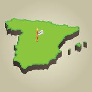 Spain 3D Map