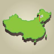China 3D Map