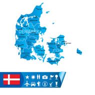 Denmark map