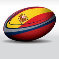 Rugby ball-Spain