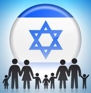 Israeli Stick Figure Family N2