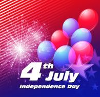 Vector independence day background N2