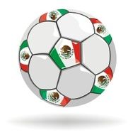 Mexico Flag Soccer Ball