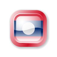 Laos Flag Icon N5