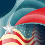 American Flag Vector N32