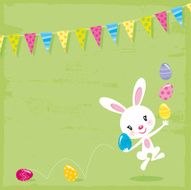 Bouncing Easter Bunny