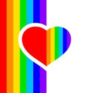 Rainbow Heart N13