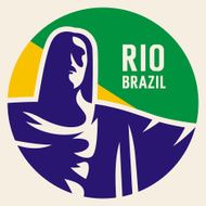 Travel sticker Brazil