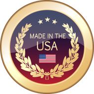 Made In The USA Golden Shield