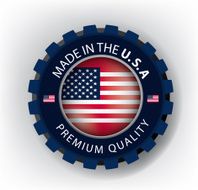 Made in USA American seal Flag (Vector) N3