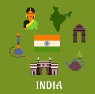 India culture and travel concept