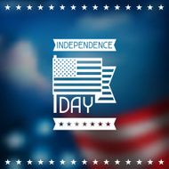 United States of America Independence Day greeting card N11