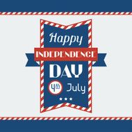 United States of America Independence Day greeting card N13