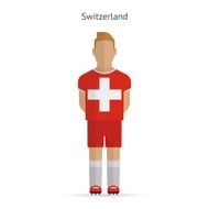 Switzerland football player Soccer uniform