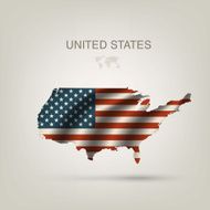 Flag of USA as a country