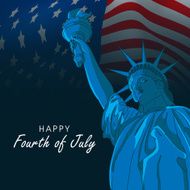 Fourth of July American Independence Day celebration