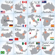 Collection of largest countries
