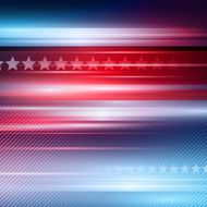 American Independence Day Vector striped red and blue background N4