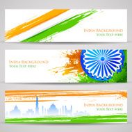 Banner and Header for India Celebration N5