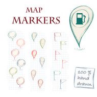 Map markers N3