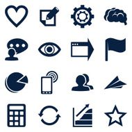 Business icons set N67