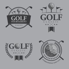 Golf Emblem design N2