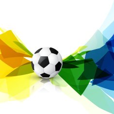 colorful football design N4