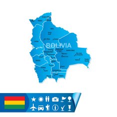 Bolivia map