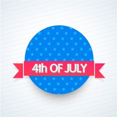 Sticky design in national flag colors on stripes background