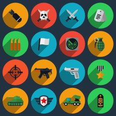 Army and war icons