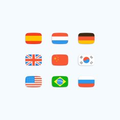 Flag of world N35
