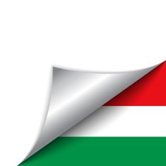 Hungary Country Flag Turning Page N3