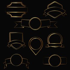 gold contour labels