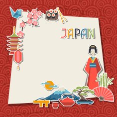 Japan background design N8