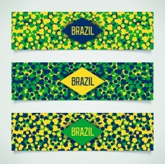 Brazilian carnival banner