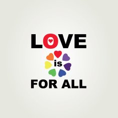 Poster Love is for all N2