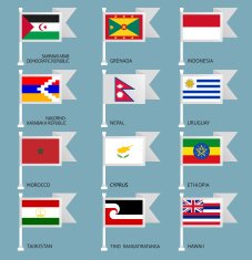 Flags set four-15