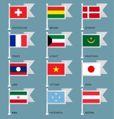 Flags set four-05
