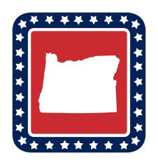 Oregon state button