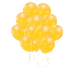 Color Glossy Balloons Background Vector Illustration N68