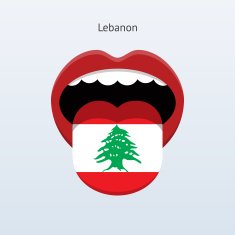 Lebanon language Abstract human tongue N2