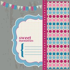 Beautiful Page for your birthday congratulation invitation N2